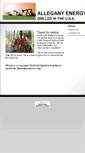 Mobile Screenshot of alleganyenergy.org